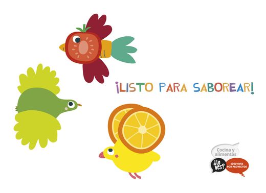 Cocina y Alimentos 3 Años Alumno Infantil por Proyectos¿ Lo Ves? Novedad 2018 (in Spanish)
