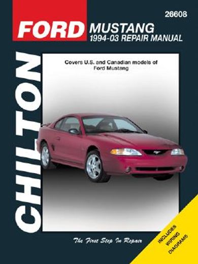 chilton´s ford mustang 1994-04 repair manual