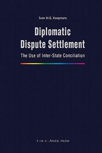 diplomatic dispute settlement,the use of inter-state conciliation