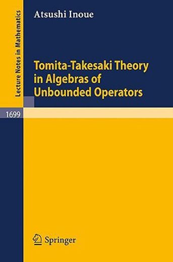 tomita-takesaki theory in algebras of unbounded operators
