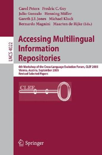 accessing multilingual information repositories (en Inglés)