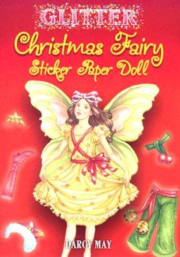 Glitter Christmas Fairy Sticker Paper Doll (Little Activity Books) (en Inglés)