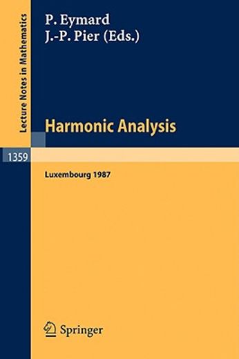 harmonic analysis (in English)