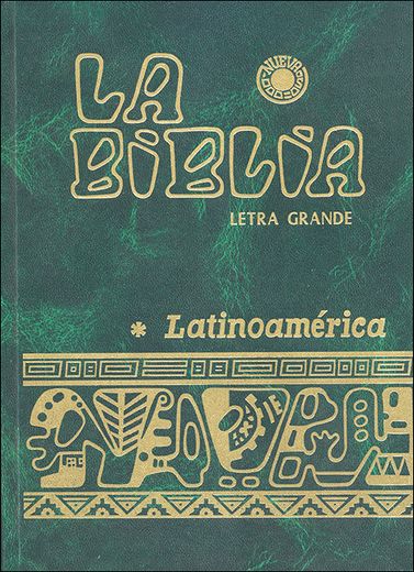 La Biblia Latinoamérica (Letra Grande), Surtido: Colores Aleatorios (Rojo, Verde, Azul) (in Spanish)