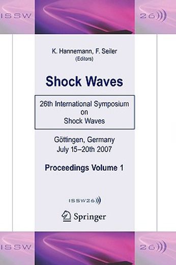 proceedings of the 26th international symposium on shock waves