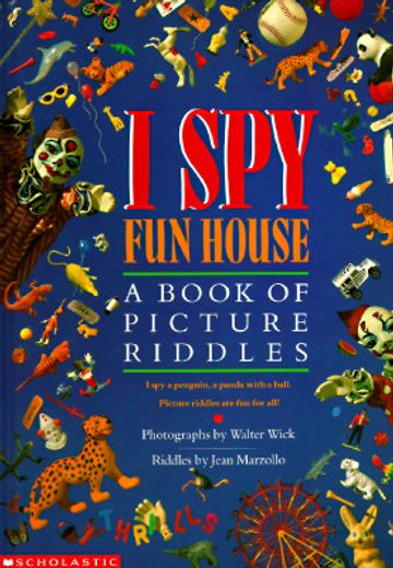 i spy fun house,a book of picture riddles (in English)