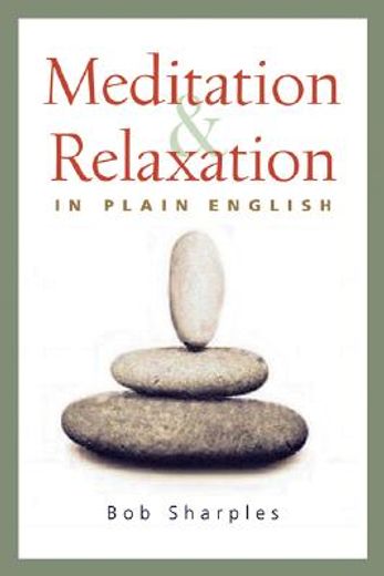 meditation & relaxation in plain english