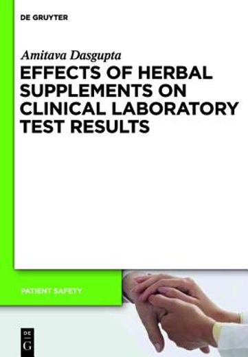 effects of herbal supplements on clinical laboratory test results