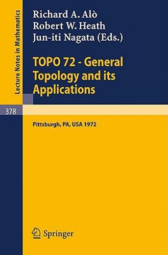 topo 72 - general topology and its applications (en Inglés)