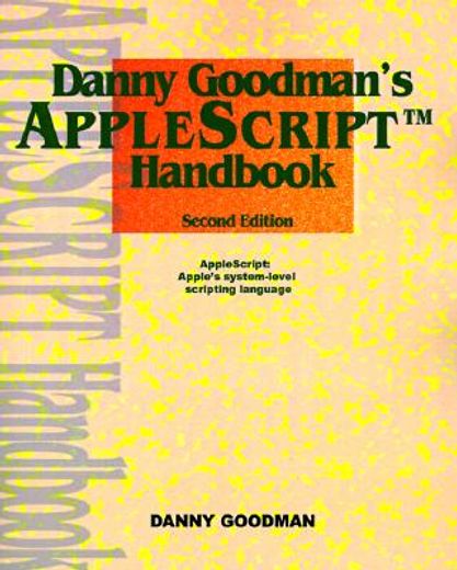 danny goodman´s applescript handbook