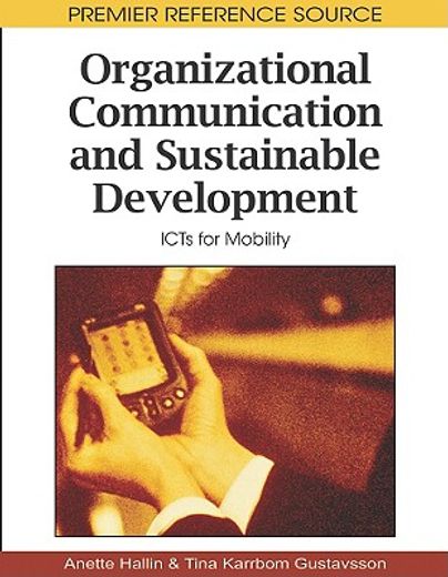 organizational communication and sustainable development,icts for mobility