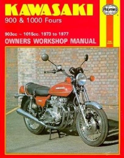 kawasaki 900 and 100 fours owners workshop manual 1973 to 1977