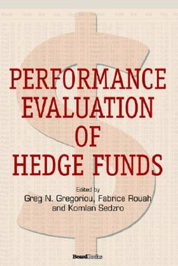 performance evaluation of hedge funds