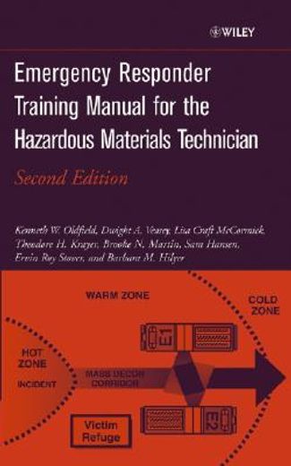 emergency responder training manual for the hazardous materials technician (en Inglés)