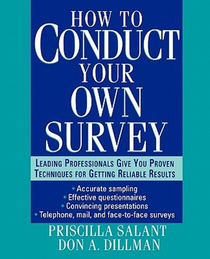how to conduct your own survey (en Inglés)
