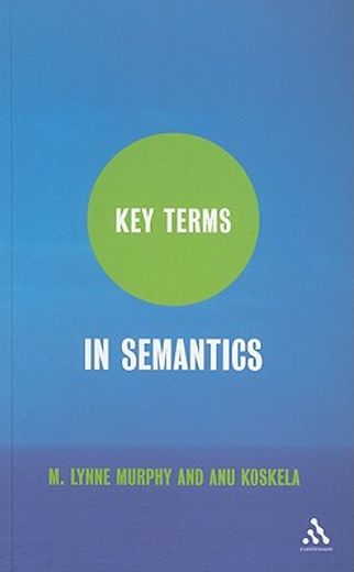 Key Terms in Semantics (in English)