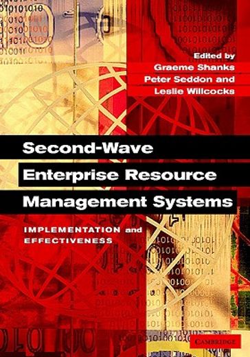 second-wave enterprise resource planning systems,implementation and effectiveness