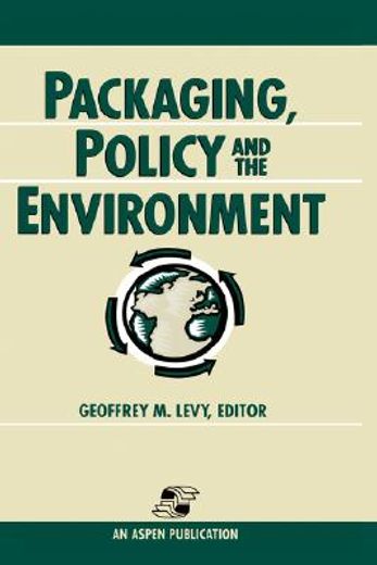 packaging, policy and the environment (en Inglés)