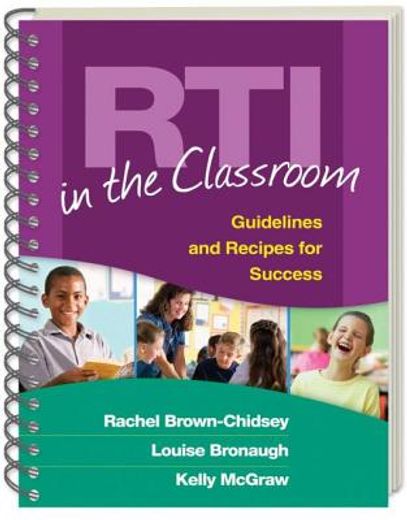 rti in the classroom,guidelines and recipes for success
