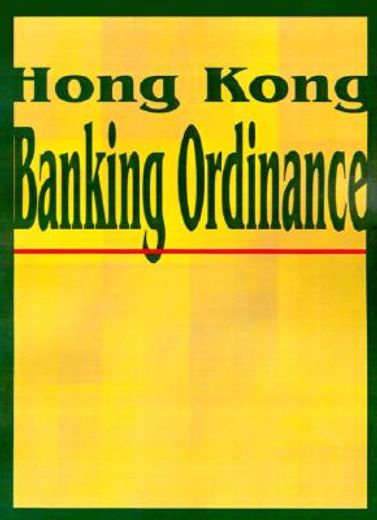 hong kong banking ordinance