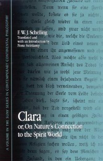 clara: or, on nature ` s connection to the spirit world