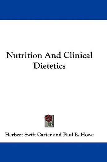 nutrition and clinical dietetics