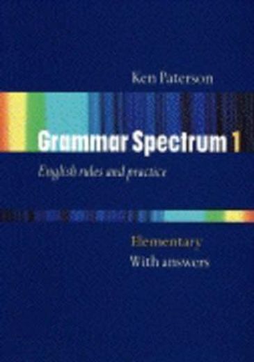 grammar spectrum 1 w/key (en Inglés)
