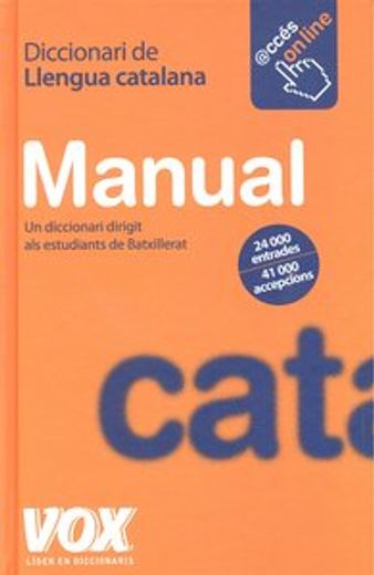 Diccionari Manual de Llengua catalana (Vox - Lengua Catalana - Diccionarios Generales)