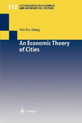 an economic theory of cities (en Inglés)