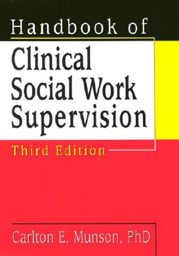 handbook of clinical social work supervision