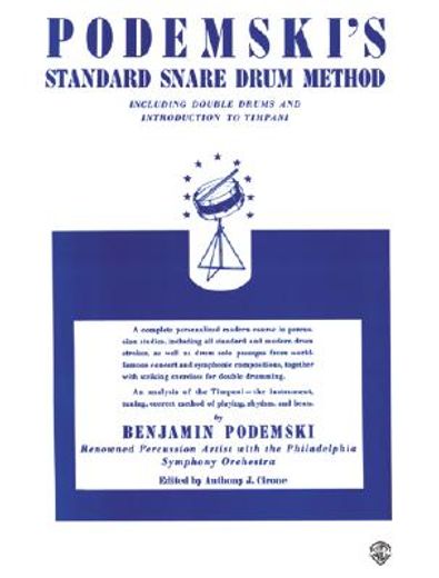 podemski´s standard snare drum method