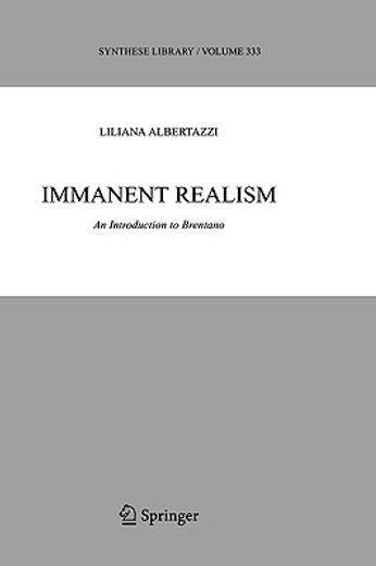 immanent realism,an introduction to brentano
