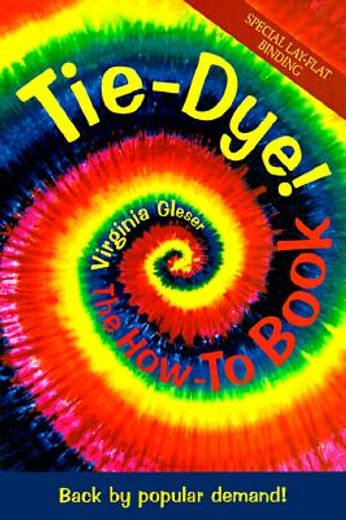 tie-dye,the how-to book (in English)