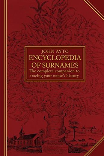 encyclopedia of surnames (en Inglés)