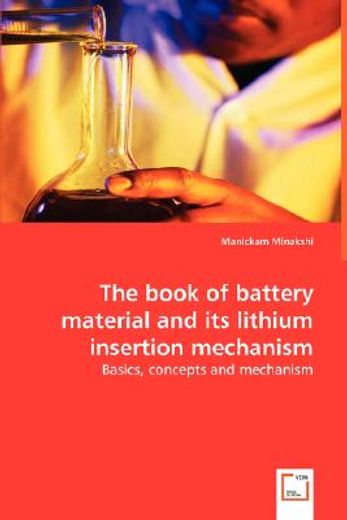 book of battery material and its lithium insertion mechanism