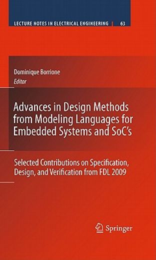 advances in design methods from modeling languages for embedded systems and soc´s