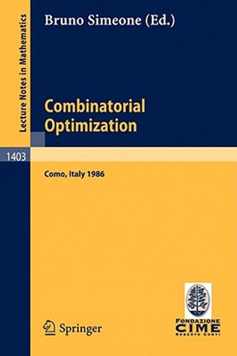 combinatorial optimization (en Inglés)