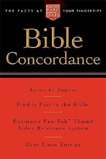 bible concordance,new king james version (en Inglés)