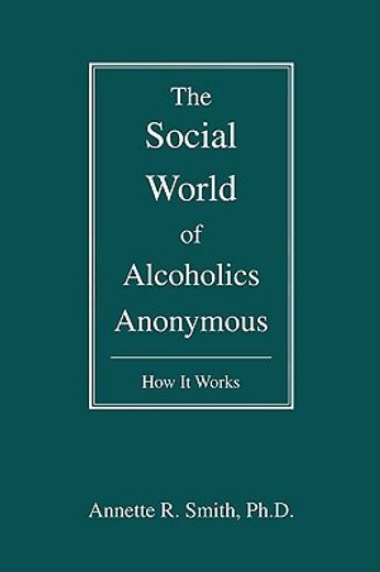 the social world of alcoholics anonymous
