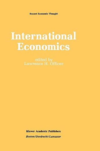 international economics (en Inglés)