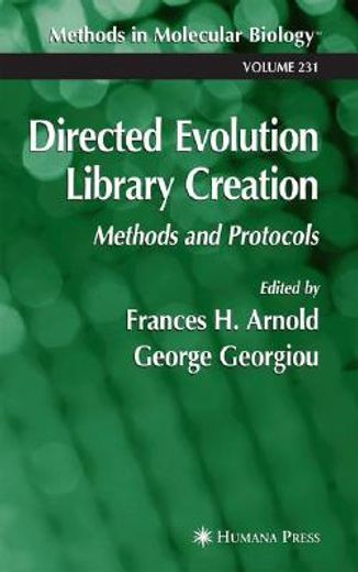 directed evolution library creation,methods and protocols