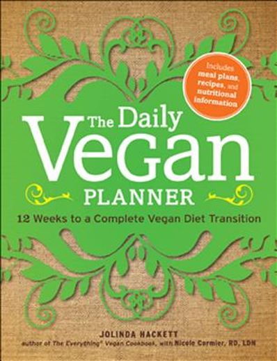 the daily vegan planner (en Inglés)