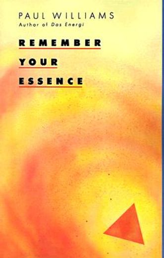 remember your essence (in English)