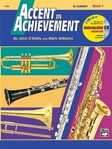 accent on achievement book 1,b flat clarinet