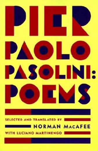 pier paolo pasolini,poems (en Inglés)