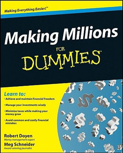 making millions for dummies (en Inglés)