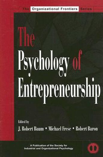 the psychology of entrepreneurship