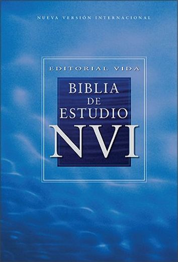editorial vida biblia de estudio nvi, tapa dura = study bible-nu