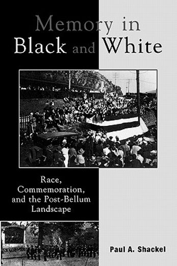 memory in black and white,race, commemoration, and the post-bellum landscape