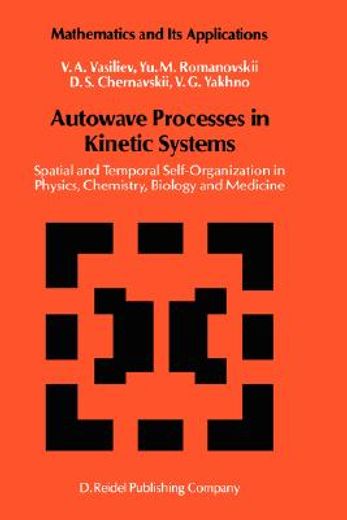 autowave processes in kinetic systems (en Inglés)